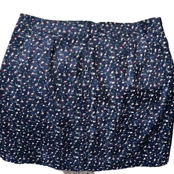✨Floral Ditzyprint Thin Wale Corduroy Zipper Mini Skirt✨ - Picture 6 of 8